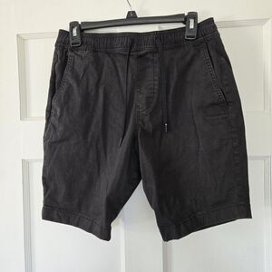 Hollister Black Drawstring Hybrid Shorts